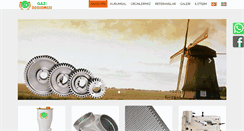 Desktop Screenshot of gazidegirmen.com